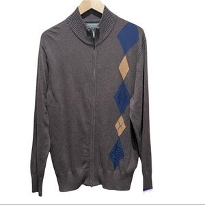 John Bartlett Consensus Full Zip up Men Sweater Size M